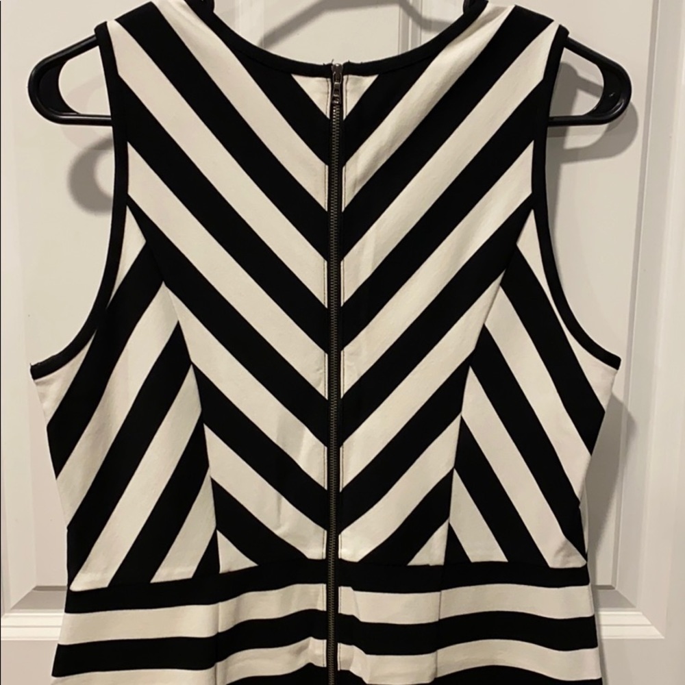 LOFT Sexy Striped Sleeveless Sheath Dress EUC - Picture 6 of 9